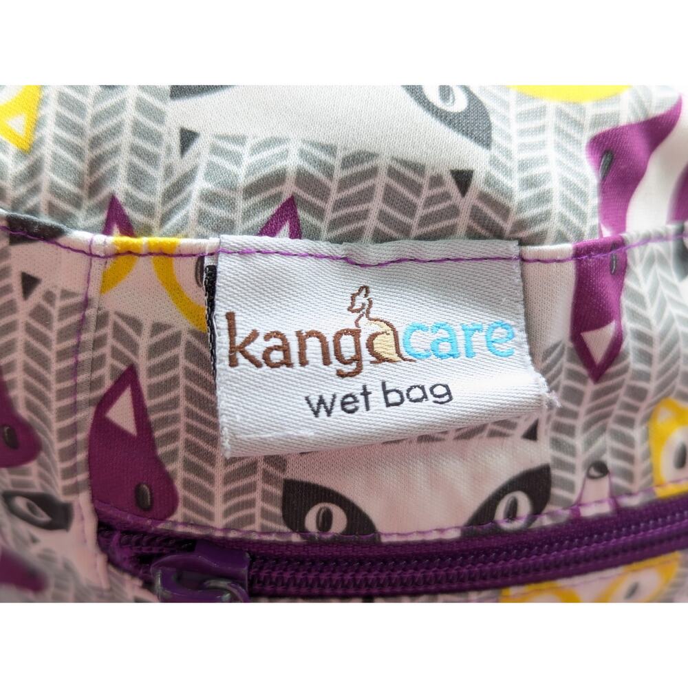 Kanga Care Dimensional Wet Bag For Cloth Diapers or Clothing Storage Bonnie - Picture 8 of 10